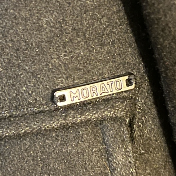 Antony Morato double-breasted wool/viscose double vented coat - Picture 3 of 7